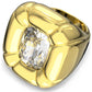 Swarovski - Dulcis Cocktail Ring, Kristalle im Kissenschliff, Gelb, Goldlegierungsschicht - CRYSTAL UNTERBERGER