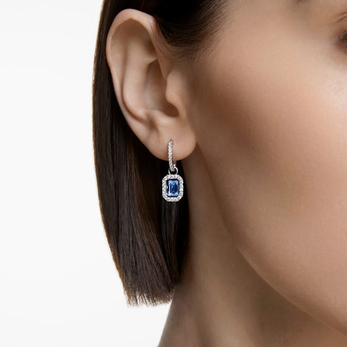 Swarovski - Millenia Drop-Ohrhänger Oktagon-Schliff - CRYSTAL UNTERBERGER