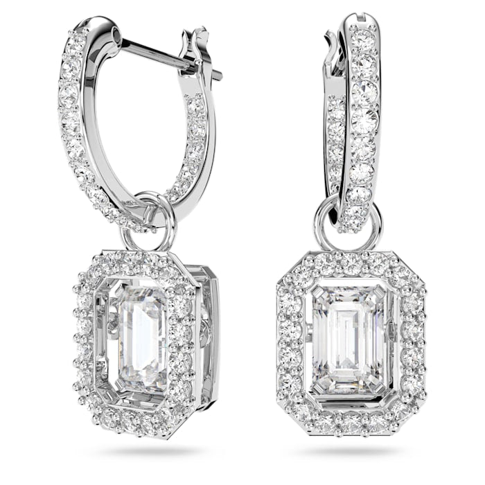 Swarovski - Millenia Drop-Ohrhänger Oktagon-Schliff - CRYSTAL UNTERBERGER