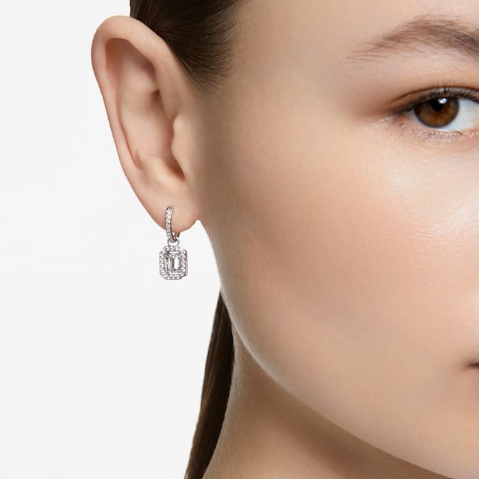 Swarovski - Millenia Drop-Ohrhänger Oktagon-Schliff - CRYSTAL UNTERBERGER