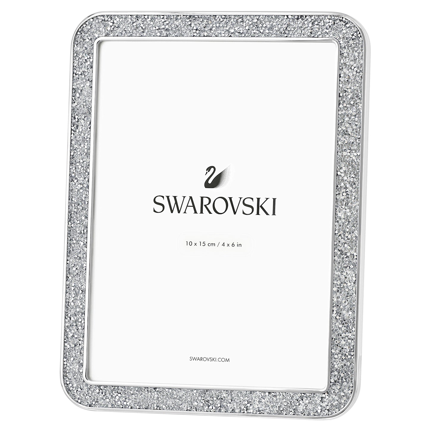 Swarovski - Minera Bilderrahmen, Klein, Silberfarben - CRYSTAL UNTERBERGER