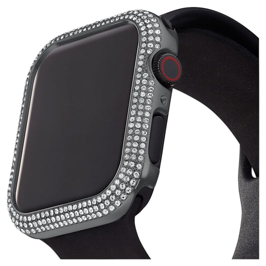 Swarovski - Sparkling Gehäuserahmen passend zur Apple Watch ® , 40 mm, Schwarz - CRYSTAL UNTERBERGER