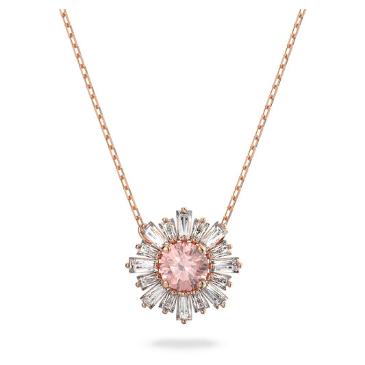 Swarovski - Sunshine Anhänger Rosa, Roségold-Legierungsschicht - CRYSTAL UNTERBERGER