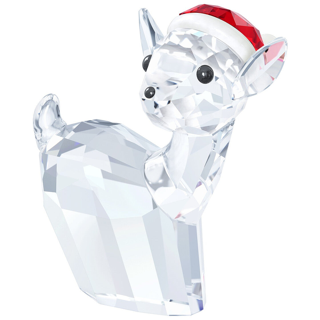 Swarovski - HIRSCHKUH MIT NIKOLAUSMUETZE - CRYSTAL UNTERBERGER